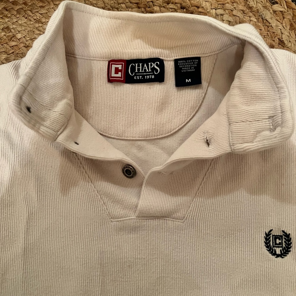 quarter button pull over - Picture 2 of 2